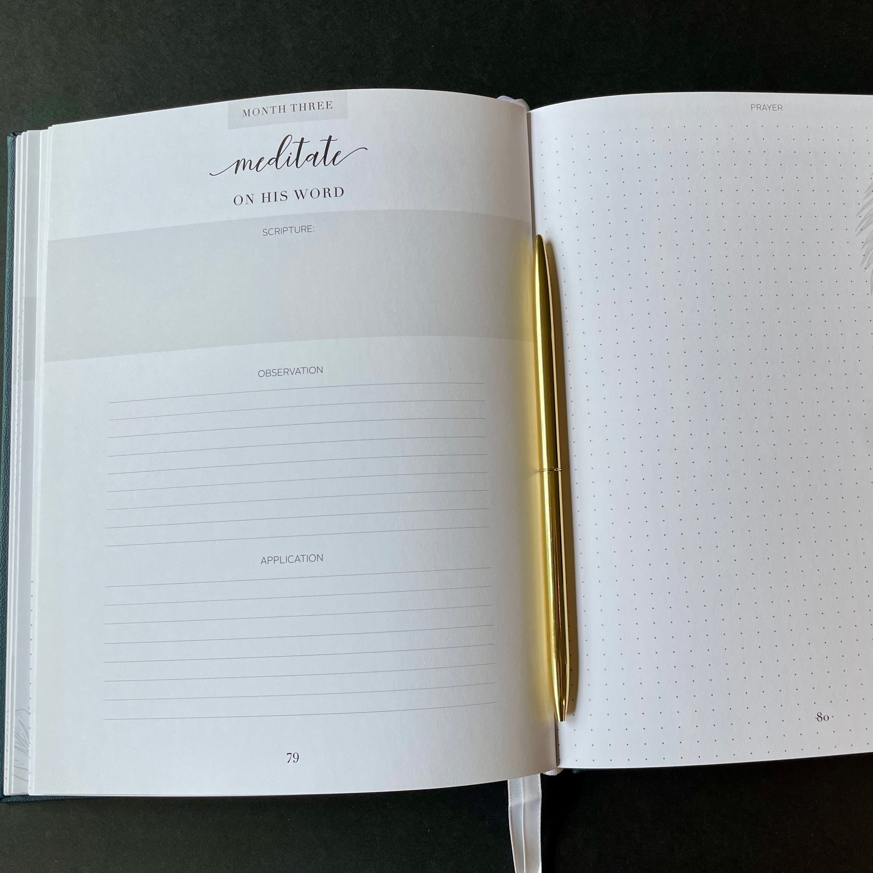 Selecting a scripture every two weeks and diving deeper